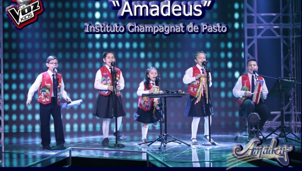 ACOMPAÑENOS AL GRUPO MUSICAL AMADEUS EN LAS BATALLAS DE LA VOZ KIDS